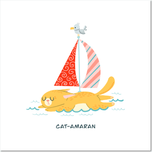 catamaran Posters and Art